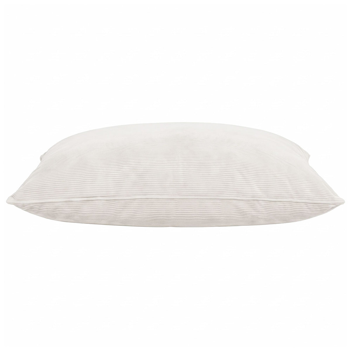 3-in-1 Corduroy Bean Bag Cover – Beige, No Filling