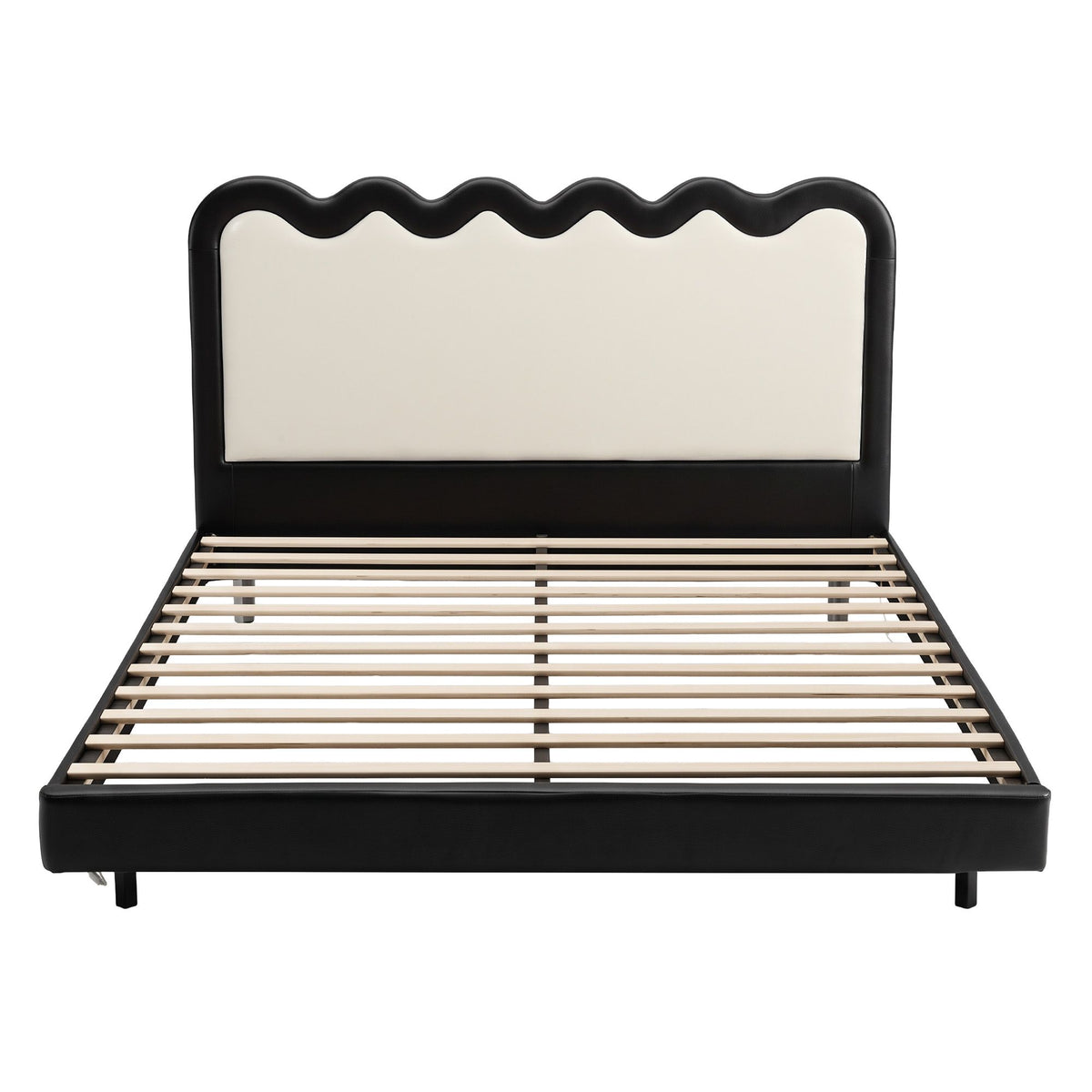 Bed Frame – Double, Floating, RGB LED & USB Charging