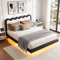 Bed Frame – Queen, Floating, RGB LED & USB Charging