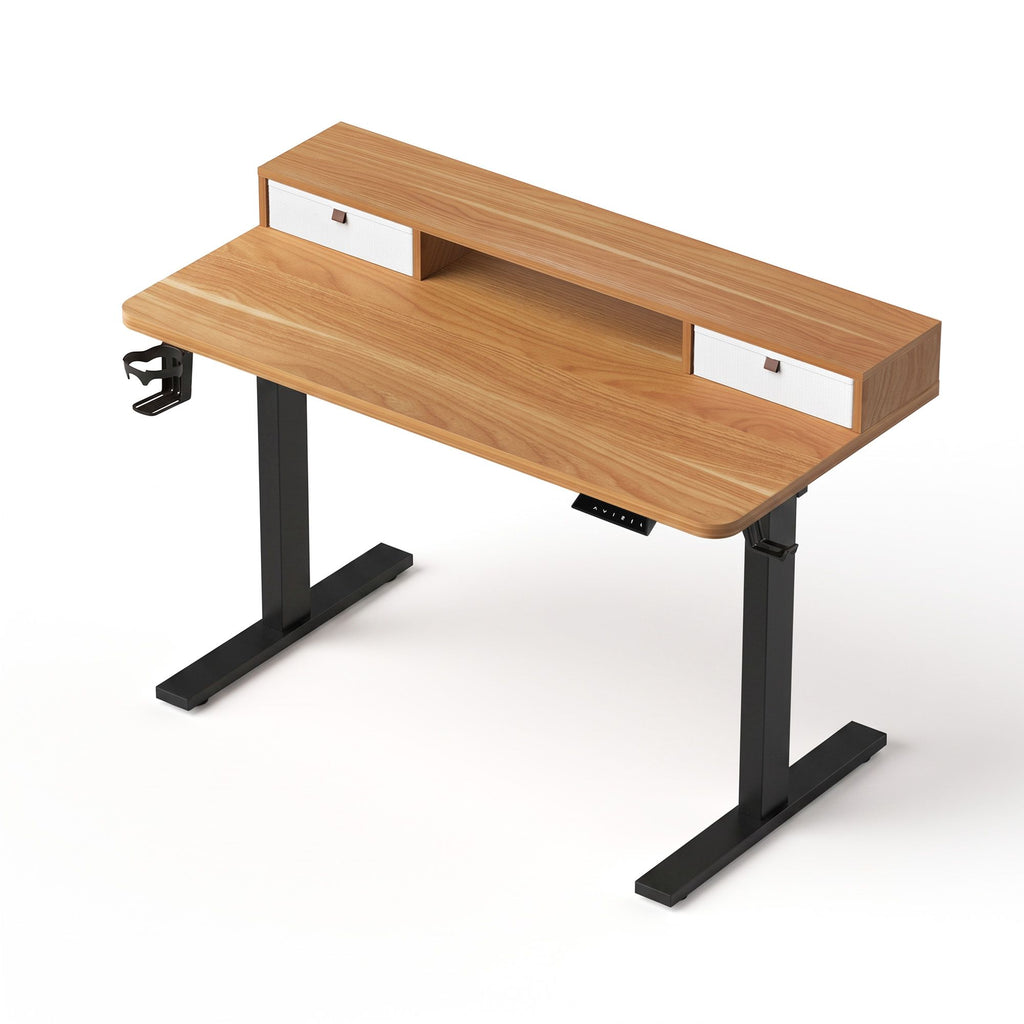 Electric Standing Desk – 120 cm, Oak
