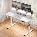 Electric Standing Desk – 120 cm, White