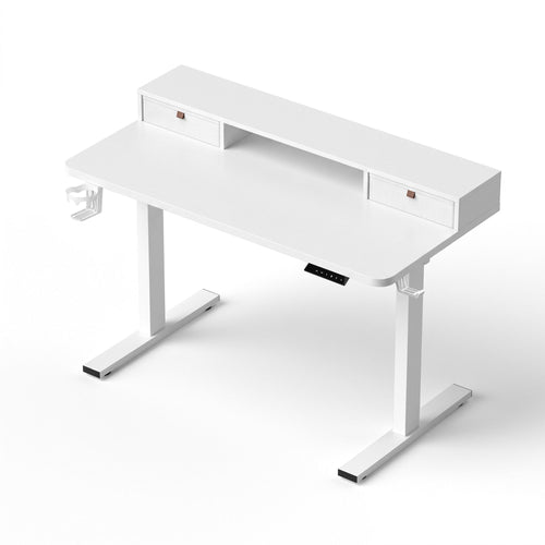Artiss Electric Standing Desk Height Adjustable Home Office 120cm White