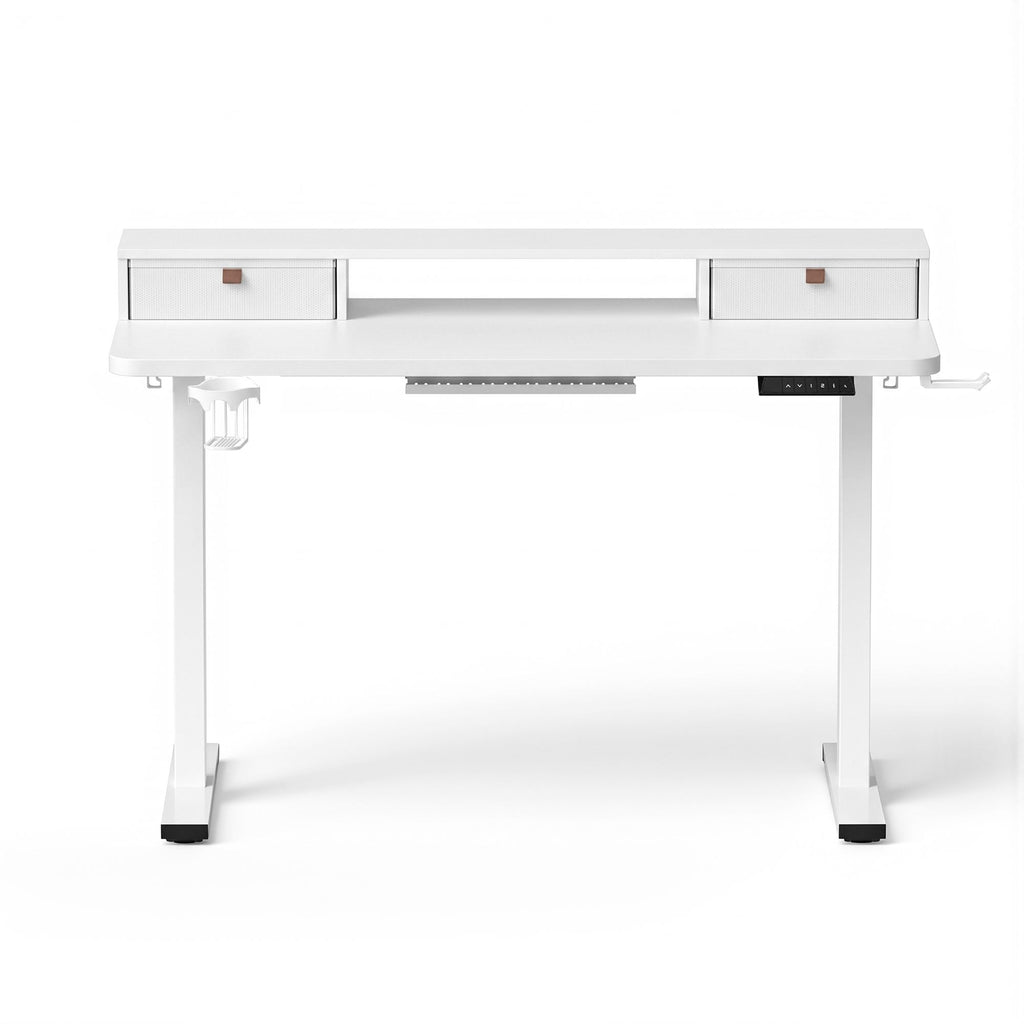 Electric Standing Desk – 120 cm, White