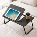 Laptop Bed Desk – Foldable, Black