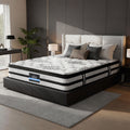 Giselle Bedding 34cm Mattress Euro Top Pocket Spring Double