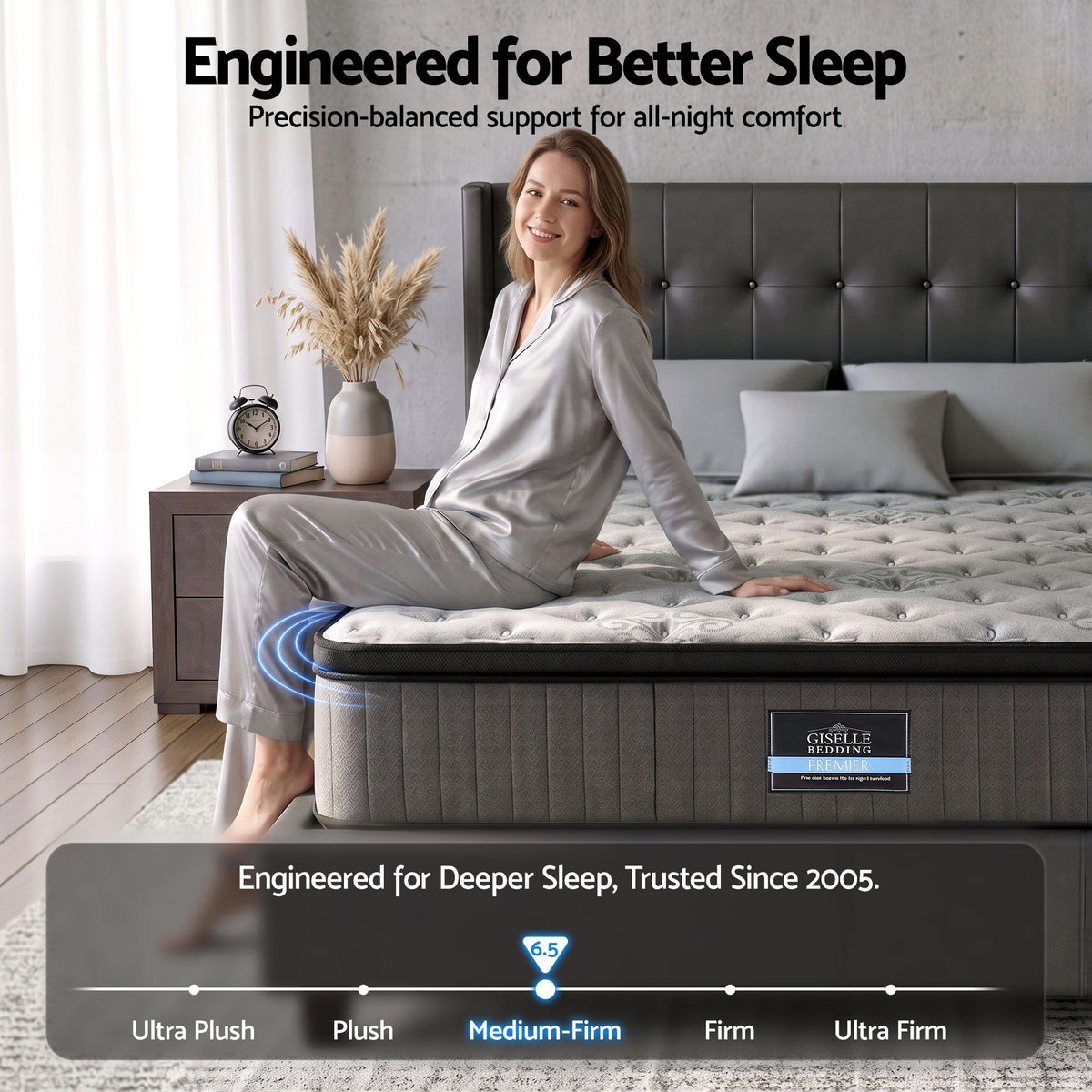 Bed Mattress Giselle 34cm Double