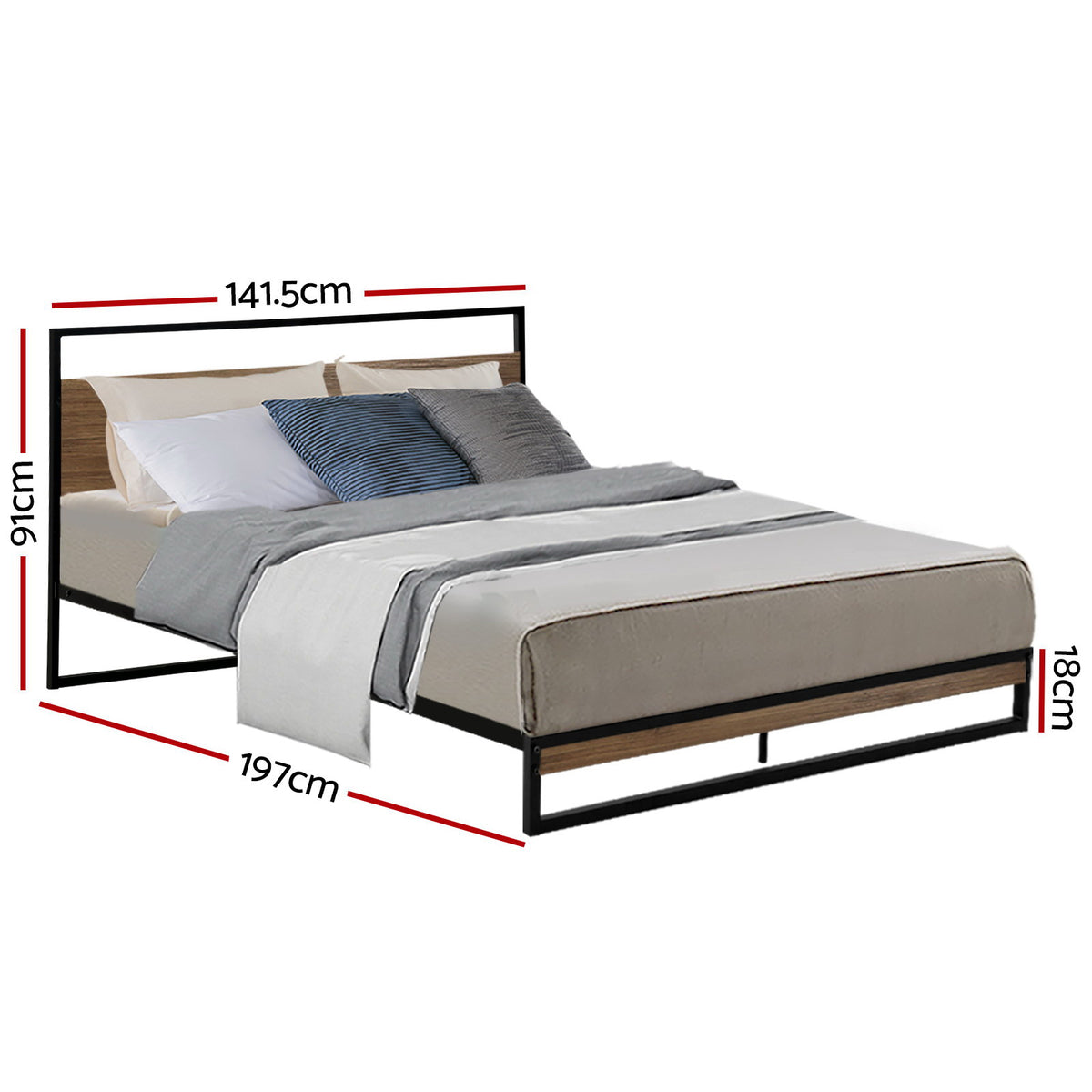 Artiss DANE Metal Bed Frame