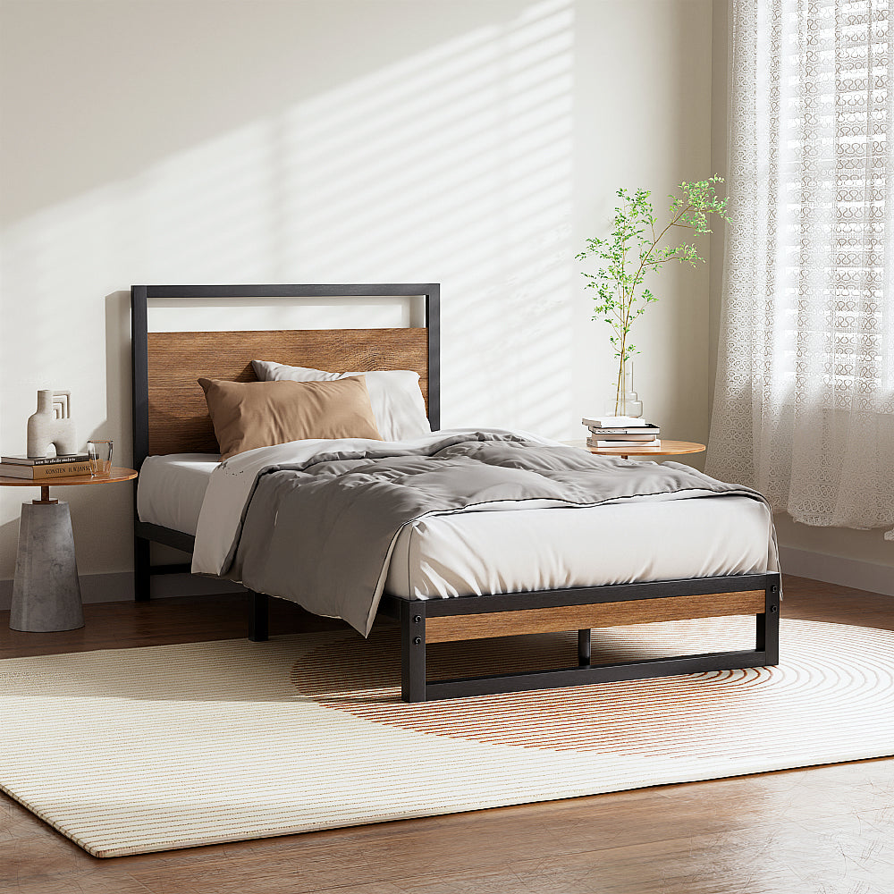 Artiss DANE Metal Bed Frame - Single
