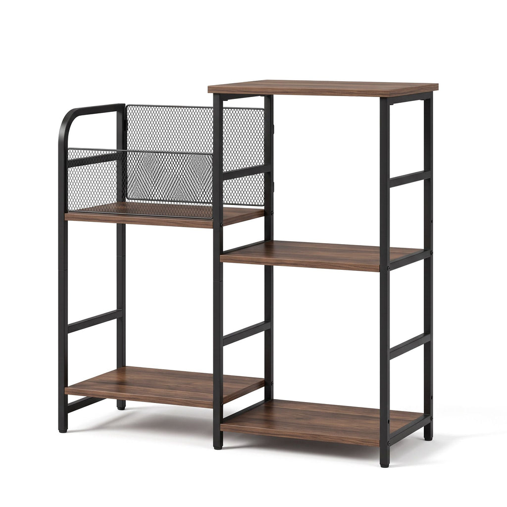 Record Player Stand with Vinyl Storage