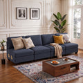 Modular Sofa – 4-Seater, Dark Grey