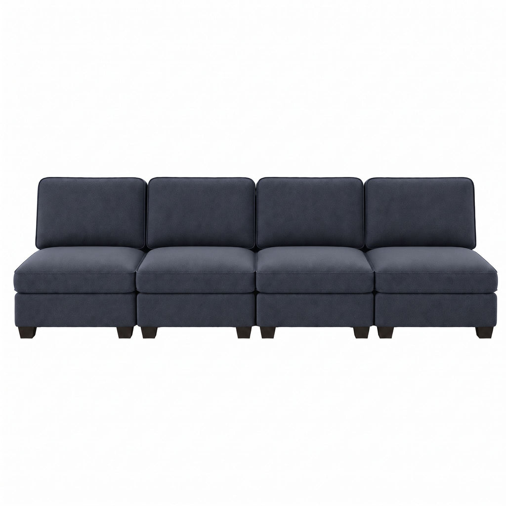 Modular Sofa – 4-Seater, Dark Grey
