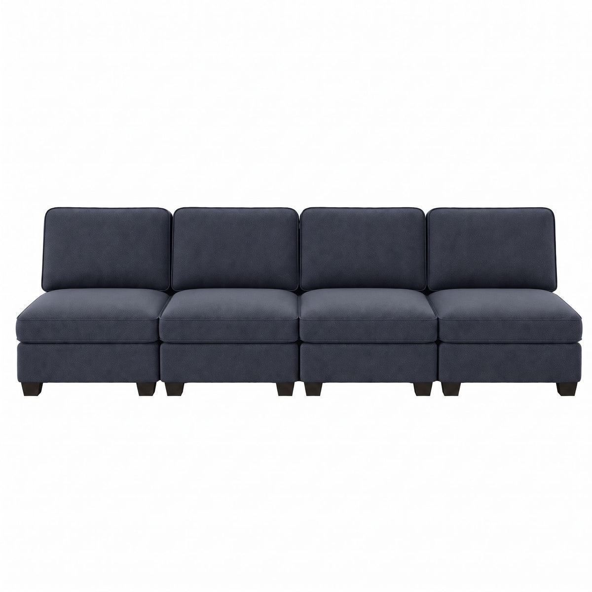 Modular Sofa – 4-Seater, Dark Grey