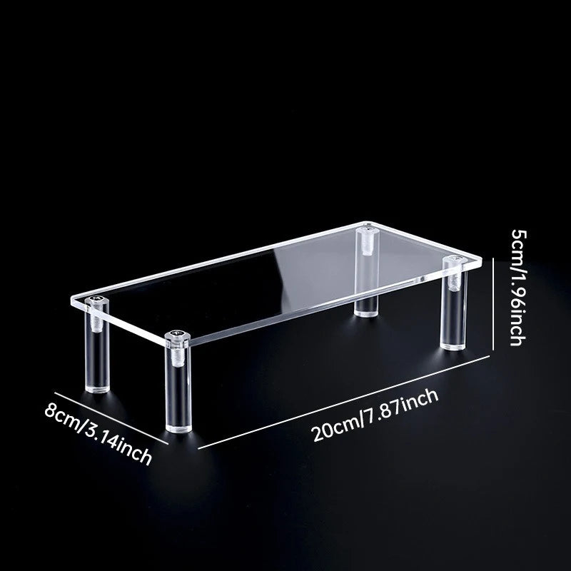20 cm wide 1-tier stand dimensions: 20 × 8 × 5 cm