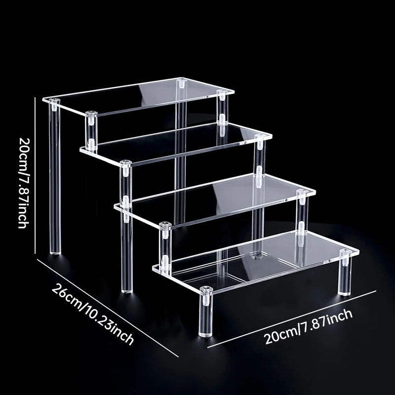 20 cm wide 4-tier stand dimensions: 20 × 26 × 20 cm