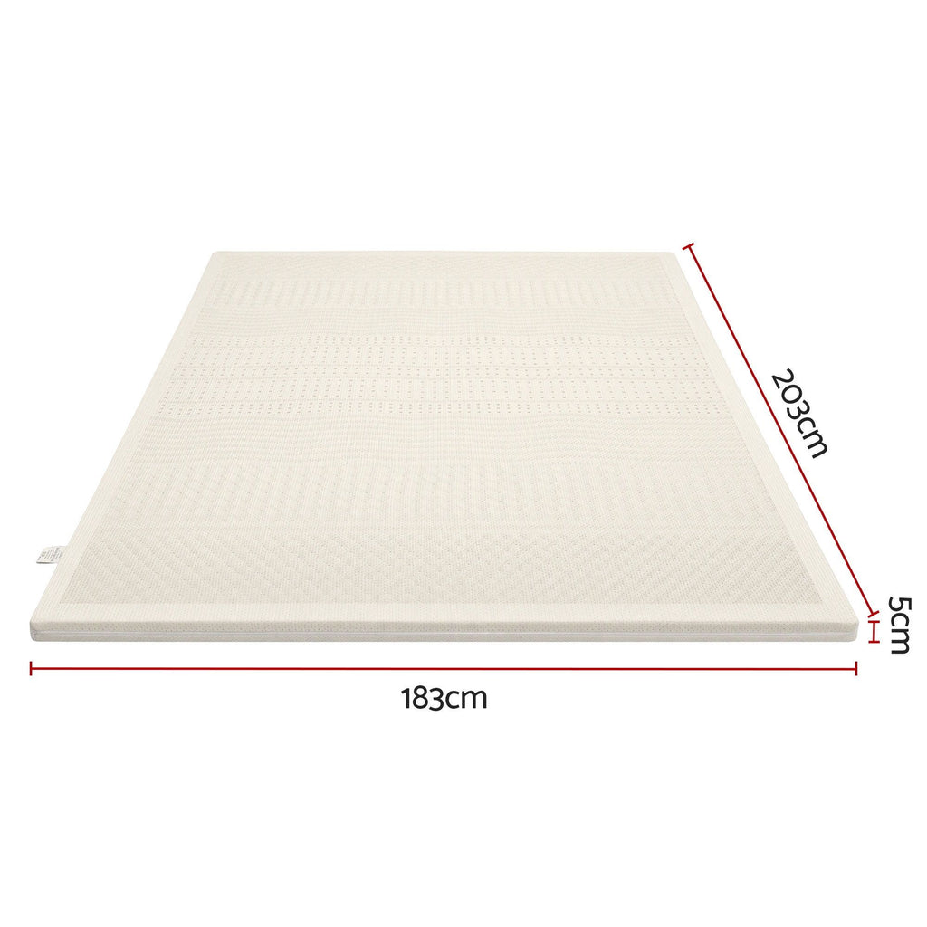 Mattress Topper – Seven-Zone Latex, King, 5 cm