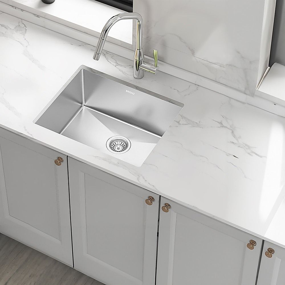 Kitchen & Laundry Sink – Stainless Steel, 600 × 450 mm