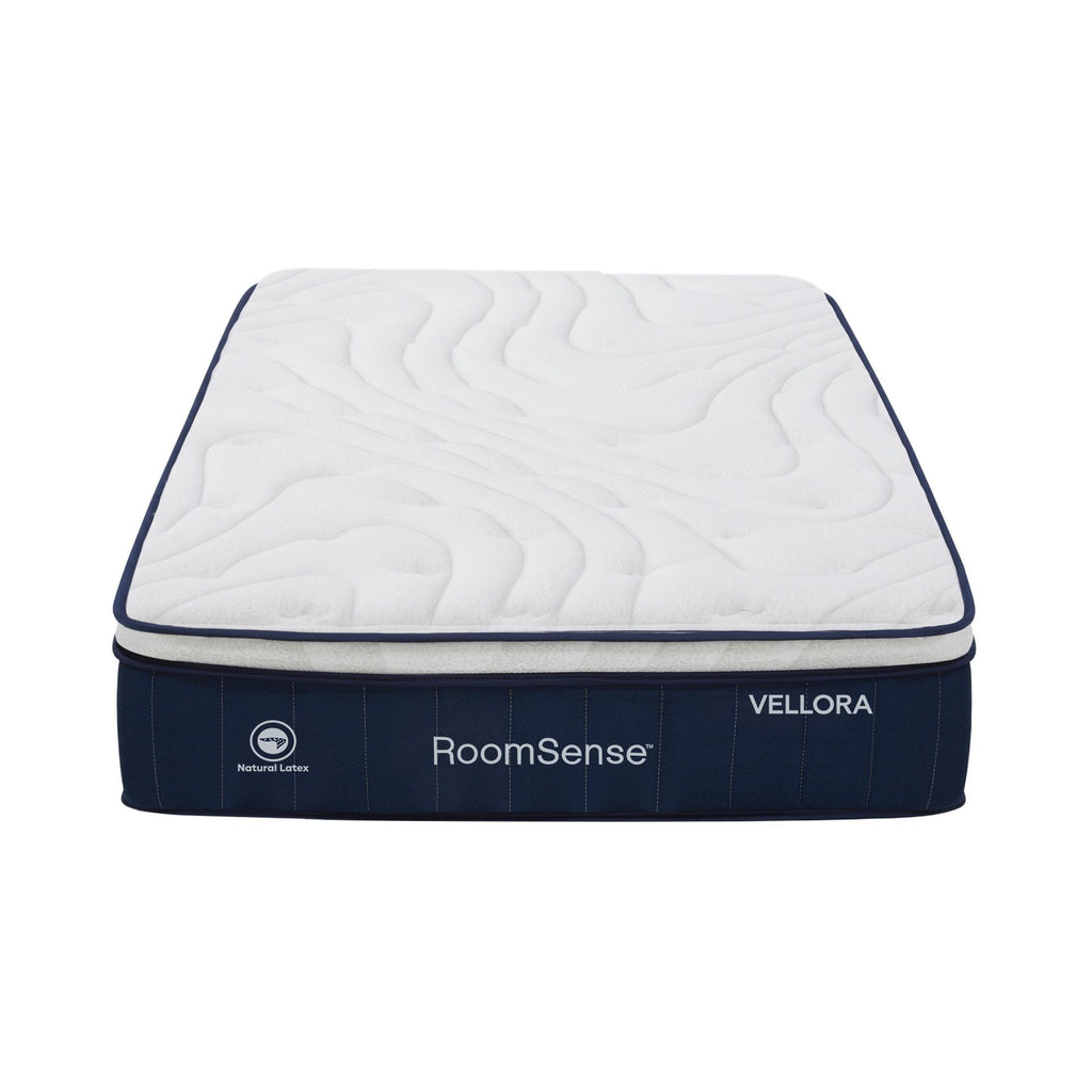 RoomSense Double Mattress , 30cm Medium Firm Hybrid Mattress with Latex Lumbar Support for Back Pain Relief , Pocket Spring Mattress Double Size in a Box