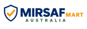 Mirsaf Mart Australia shield tick logo